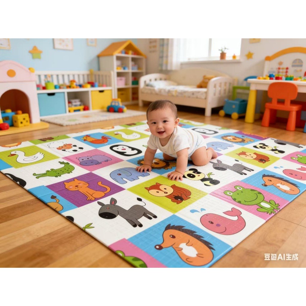 🛍️ TAPETE TATAME INFANTÍL 6mm×120cm×180cm EMBORRACHADO UNISEX