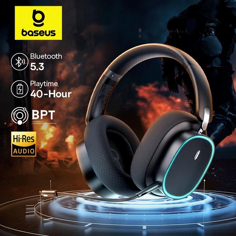Headset Gamer Sem Fio Baseus GH02