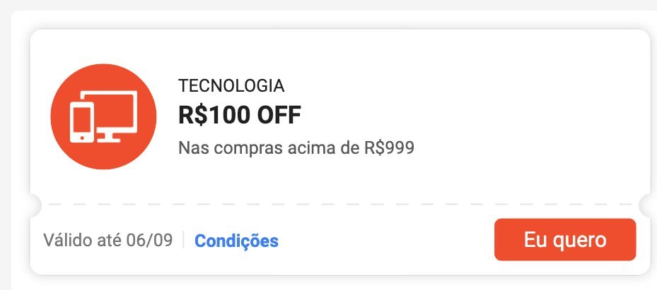 ❤️Cupom shopee Tecnologia❤️