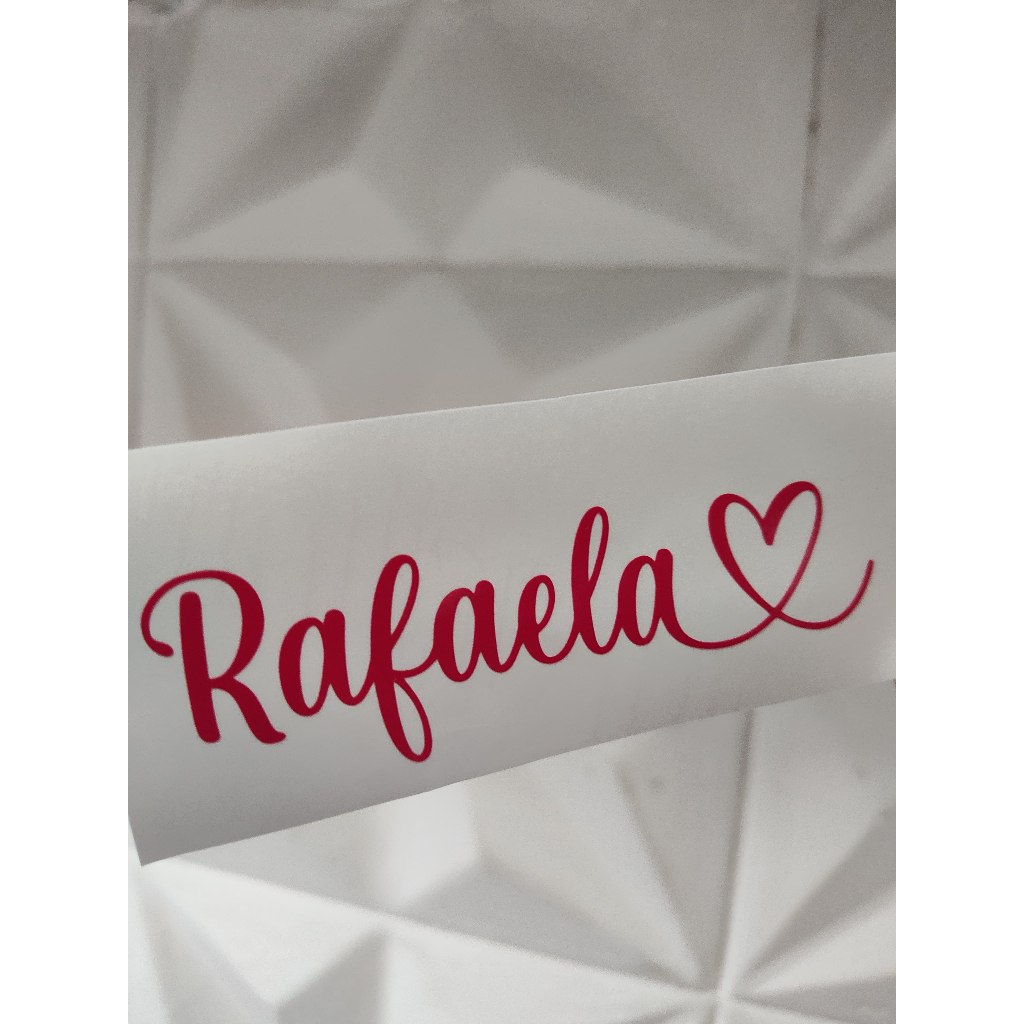 🔥 ADESIVOS NOME FEMININO PERSONALIZADO