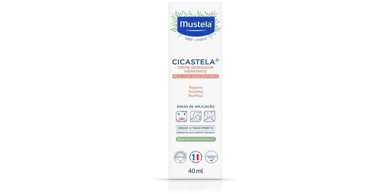 🫧 Mustela Cicastela Creme Reparador Hidratante 40Ml