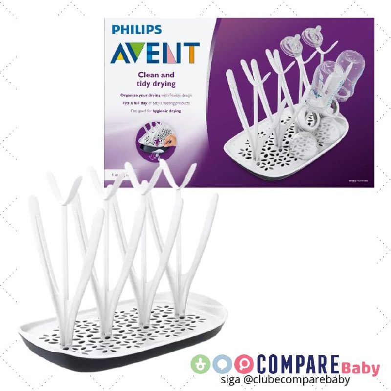 😍 Escorredor Philips AVENT SCF149/00, branco