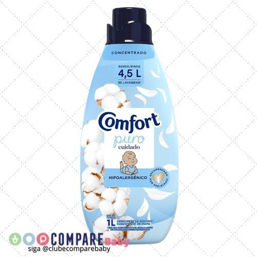 😍 Amaciante Concentrado Comfort Intense Puro Cuidado 1 L