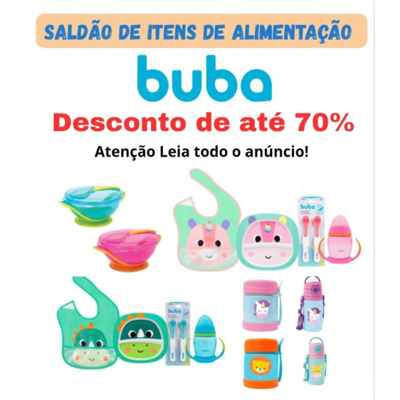 🛍️ SALDO de Itens de Alimentação Buba LEIA O ANÚNCIO