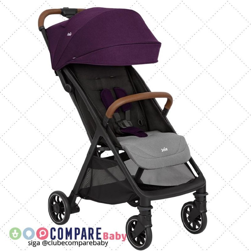 😍 Carrinho de Bebê Compacto até 22 kg Pact Pro Pink Lilac - Joie