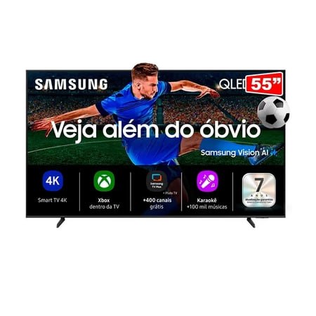📱 Smart Tv Samsung 55" QLED UTRA 4k Vision Ai QN55QEF1 HDR 130W