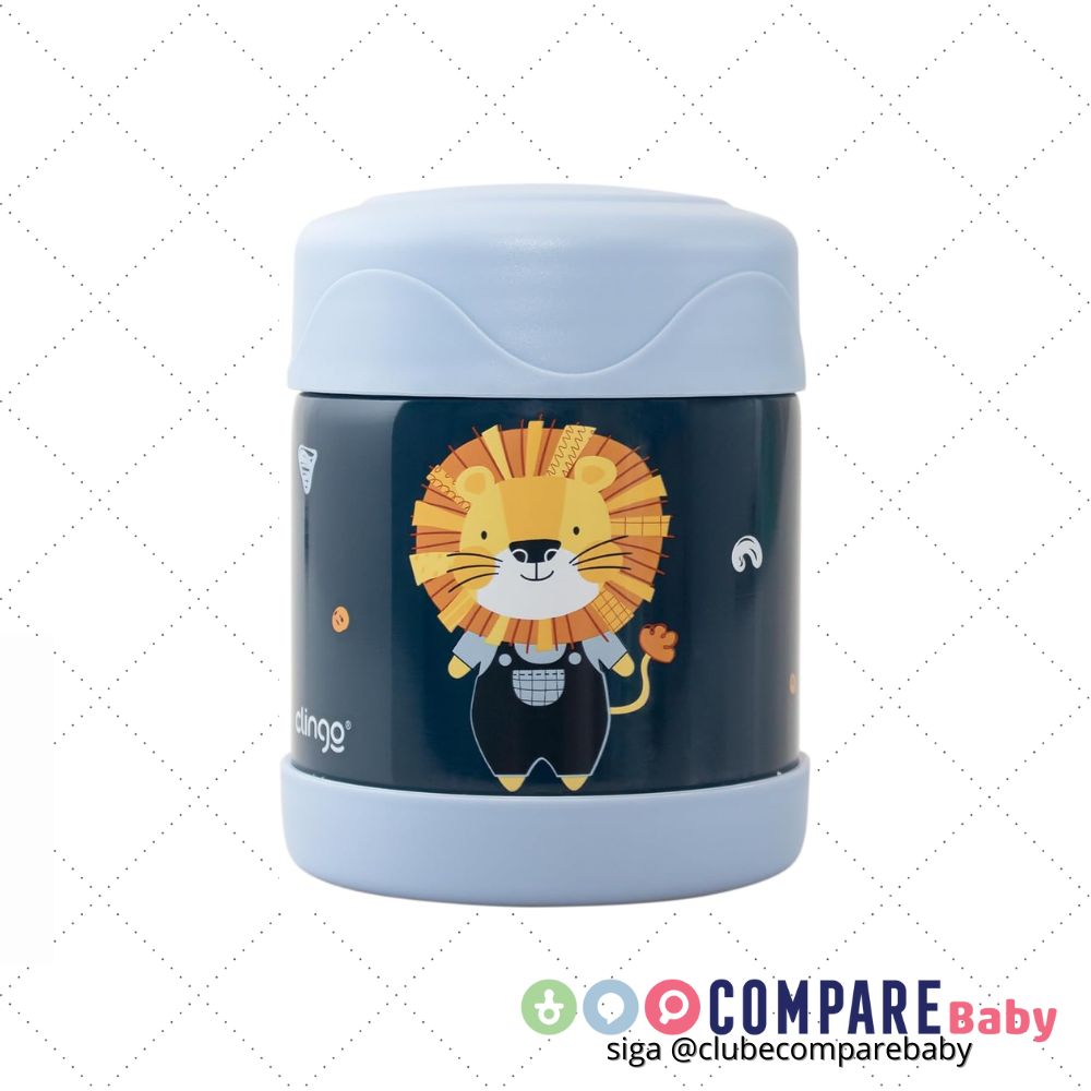 😍 Clingo Pote Térmico Dupla Camada Vácuo - - Luke Azul