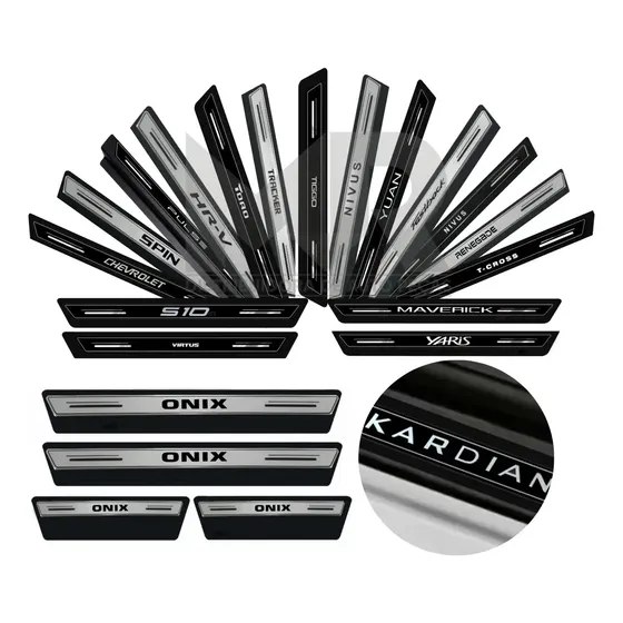 🔥 Kit Soleira Proteção Porta Resinada Premium Black Out Poroso
