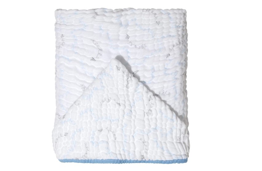 🫧  Papi Textil Toalha De Banho Soft Bamboo Mami Com Capuz Estampada 1,15M X 85Cm