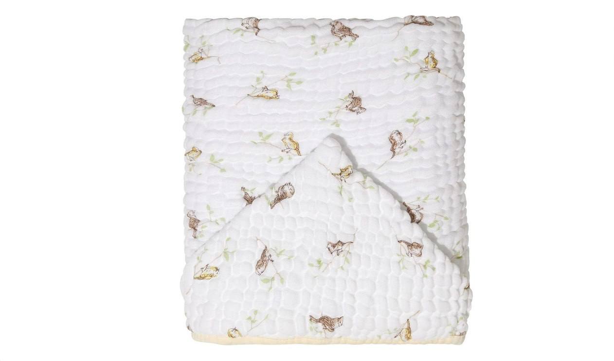 🫧  Toalha de Banho Soft Bamboo Mami com Capuz Estampada 1,15M X 85Cm, Canarinho
