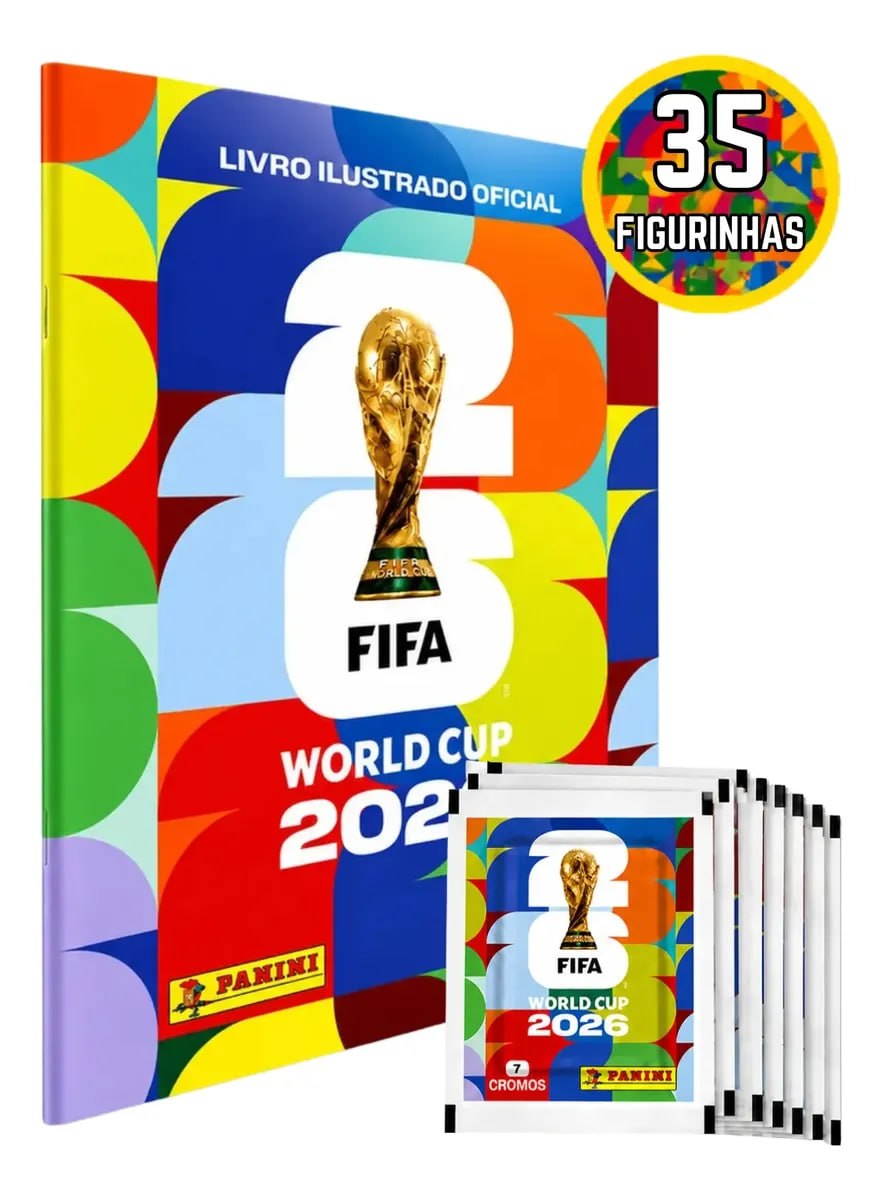 ⚽️ JÁ VEM COM 35 FIGURINHAS PRONTAS