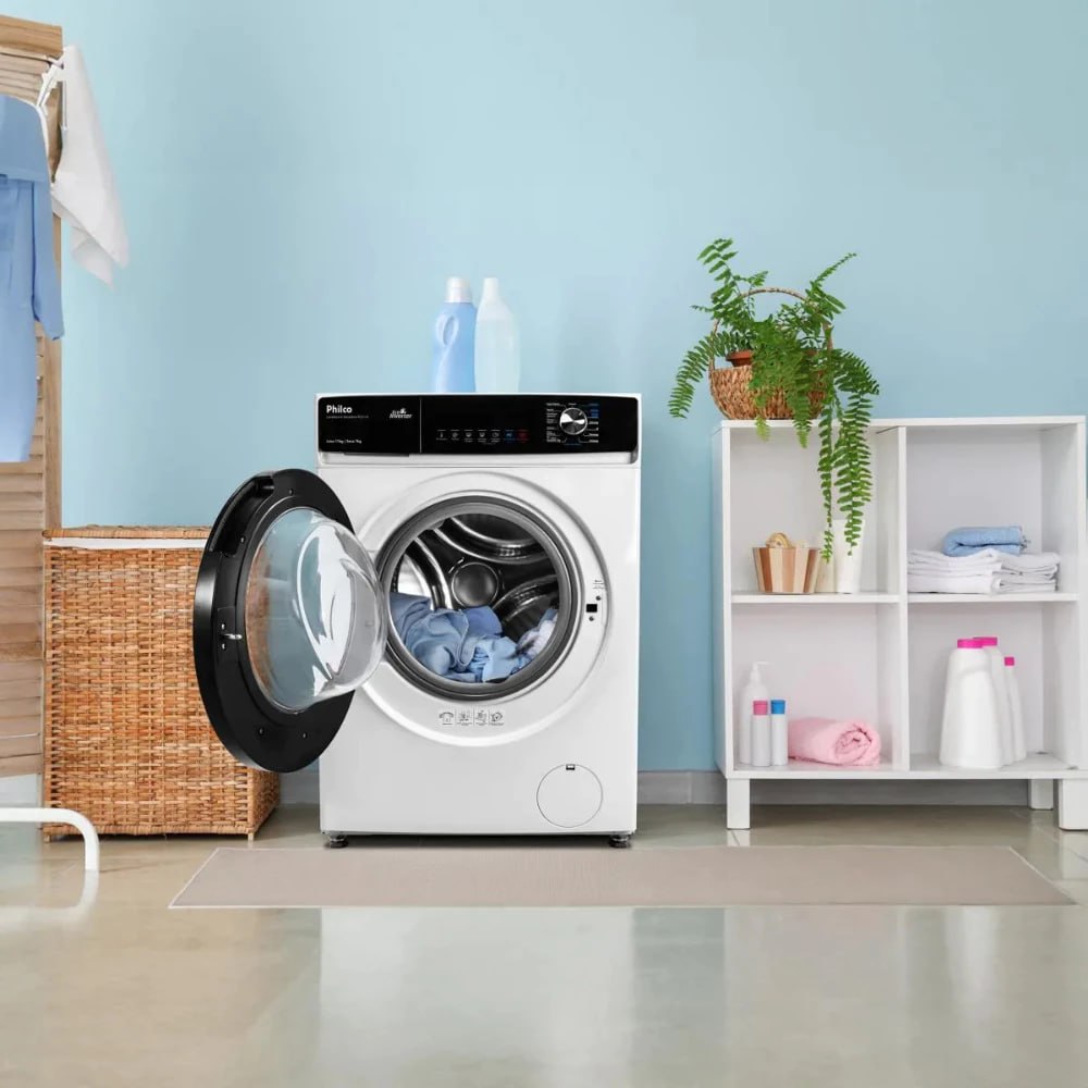 🧼Lava e Seca Philco 11kg Pls11a Eco Invertplus 16 Programas Lavagem Branca