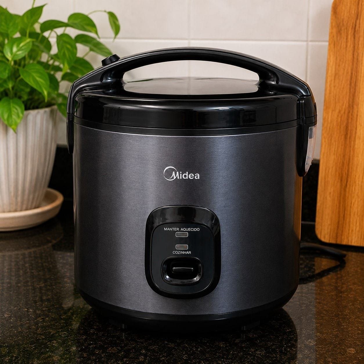 Panela de Arroz Elétrica 5L Midea 127V Potência 700W