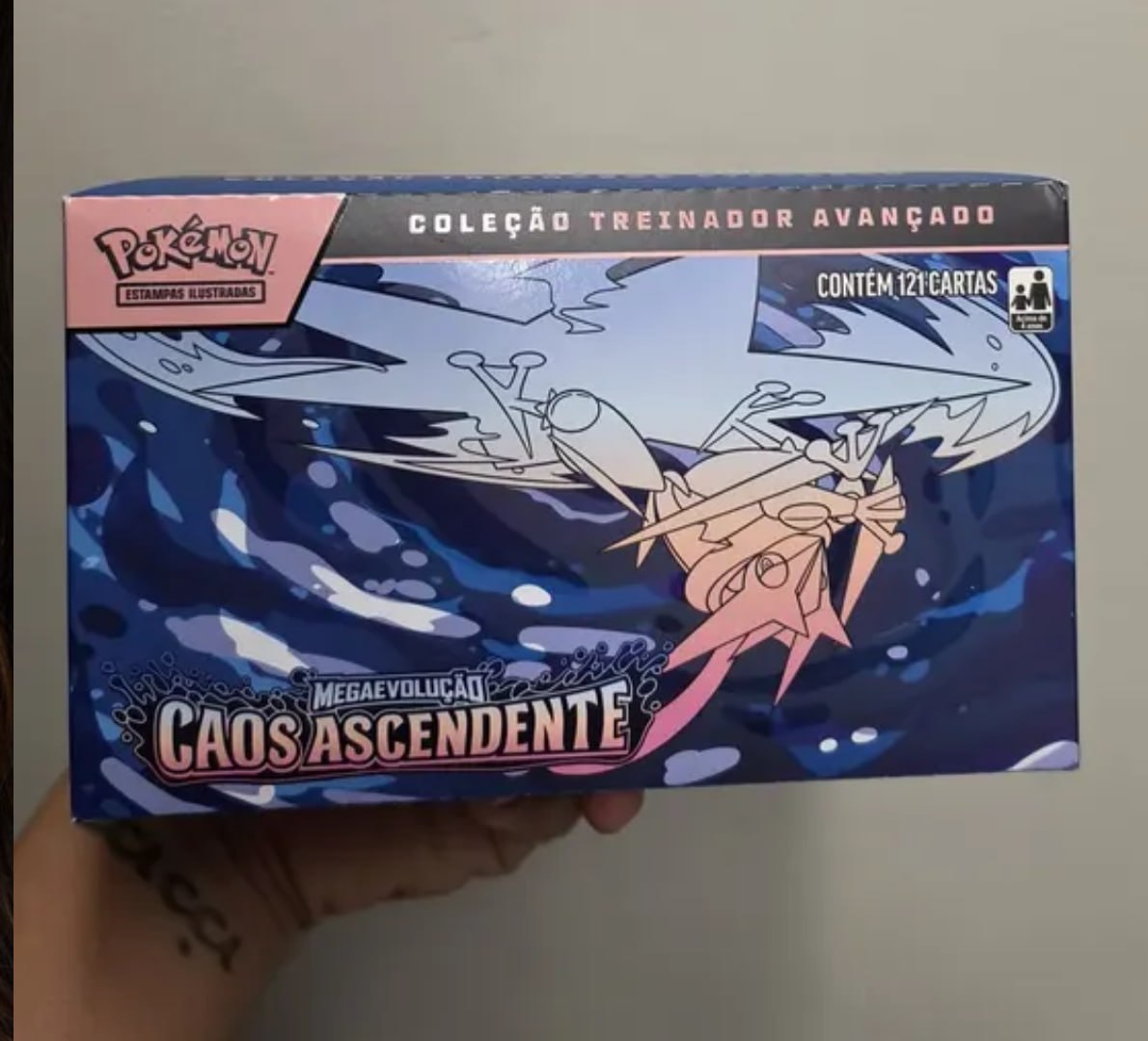 ✅ BOX COLECIONÁVEL TCG COLEÇÃO POKÉMON PRA NAO DAR BANDEIRA