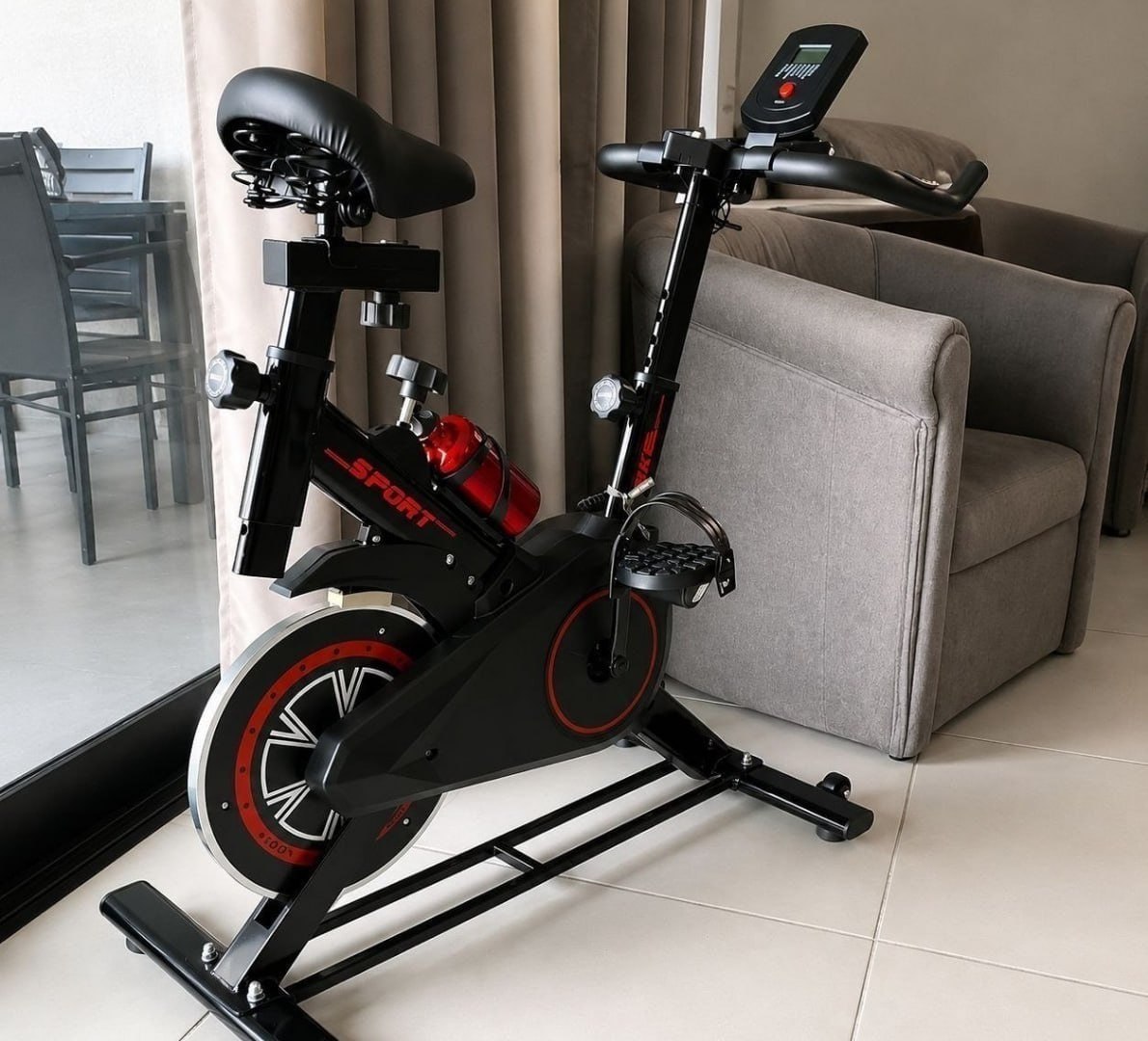 🚲 BICICLETA ERGOMÉTRICA SPINNING GELADAAAAA PRA REFRESCAR