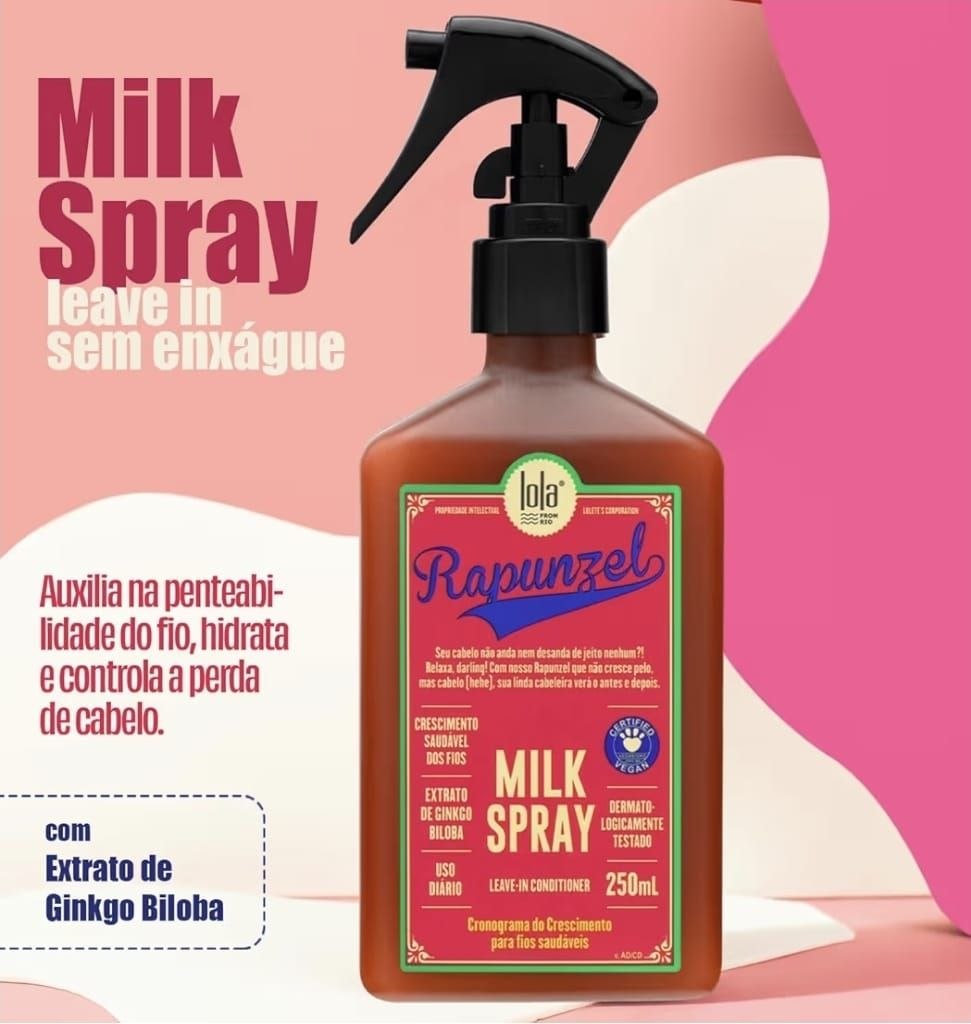 Rapunzel Milk Leave-in Spray 250ml , Lola Cosmetics