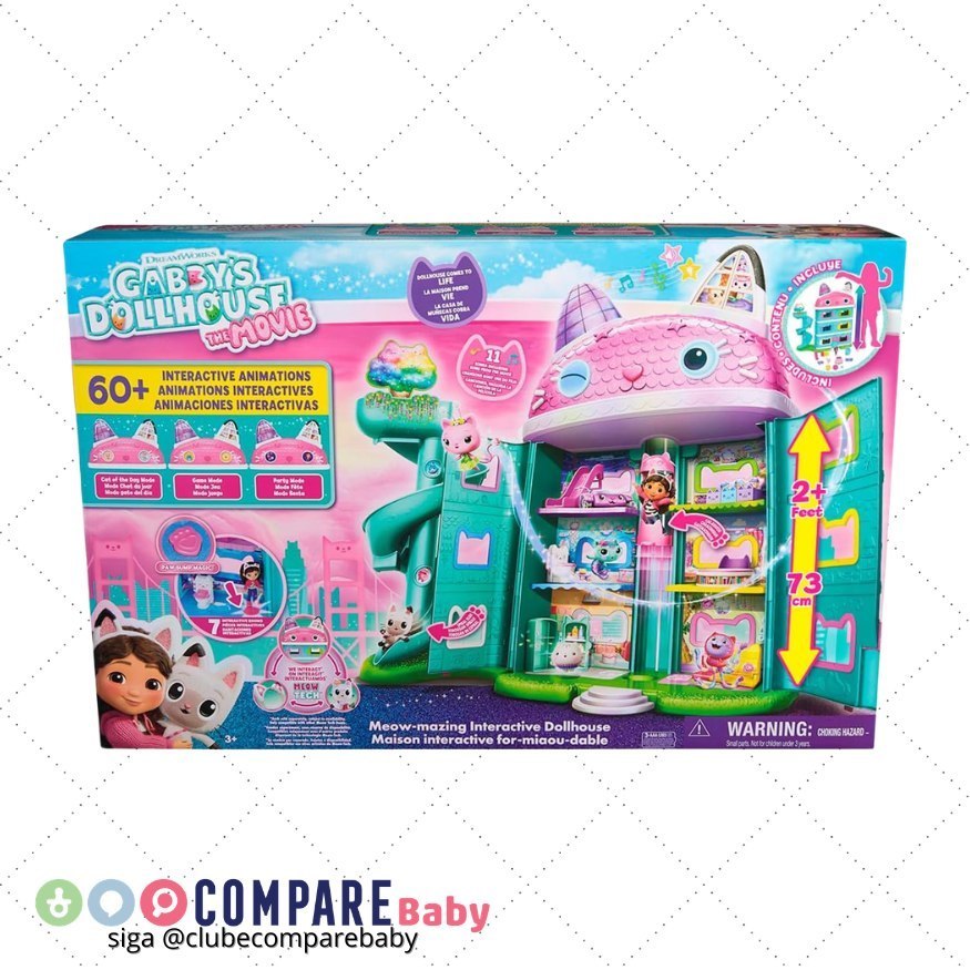 😍 Sunny, Gabby's Dollhouse: o Filme, Casa Mágica da Gabby Deluxe, com Som