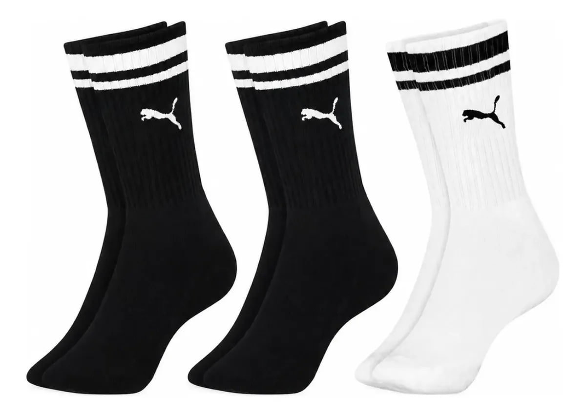 🧦 TRÊS PARES DE MEIAS PELA METADE