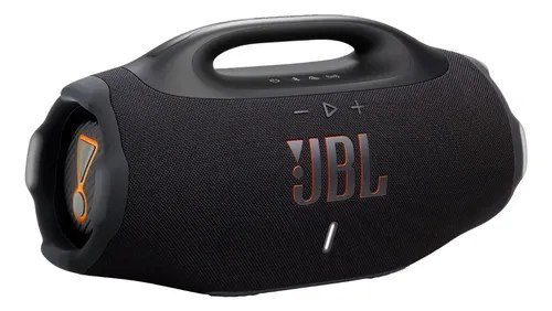 🛍️ Caixa De Som Bluetooth À Prova D'água Boombox 4 Jbl - Preta Preto 127/220v