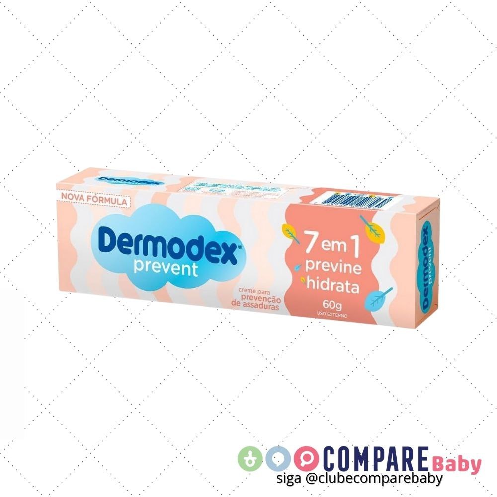 😍 Creme para Prevenção de Assaduras Dermodex Prevent - 60g
