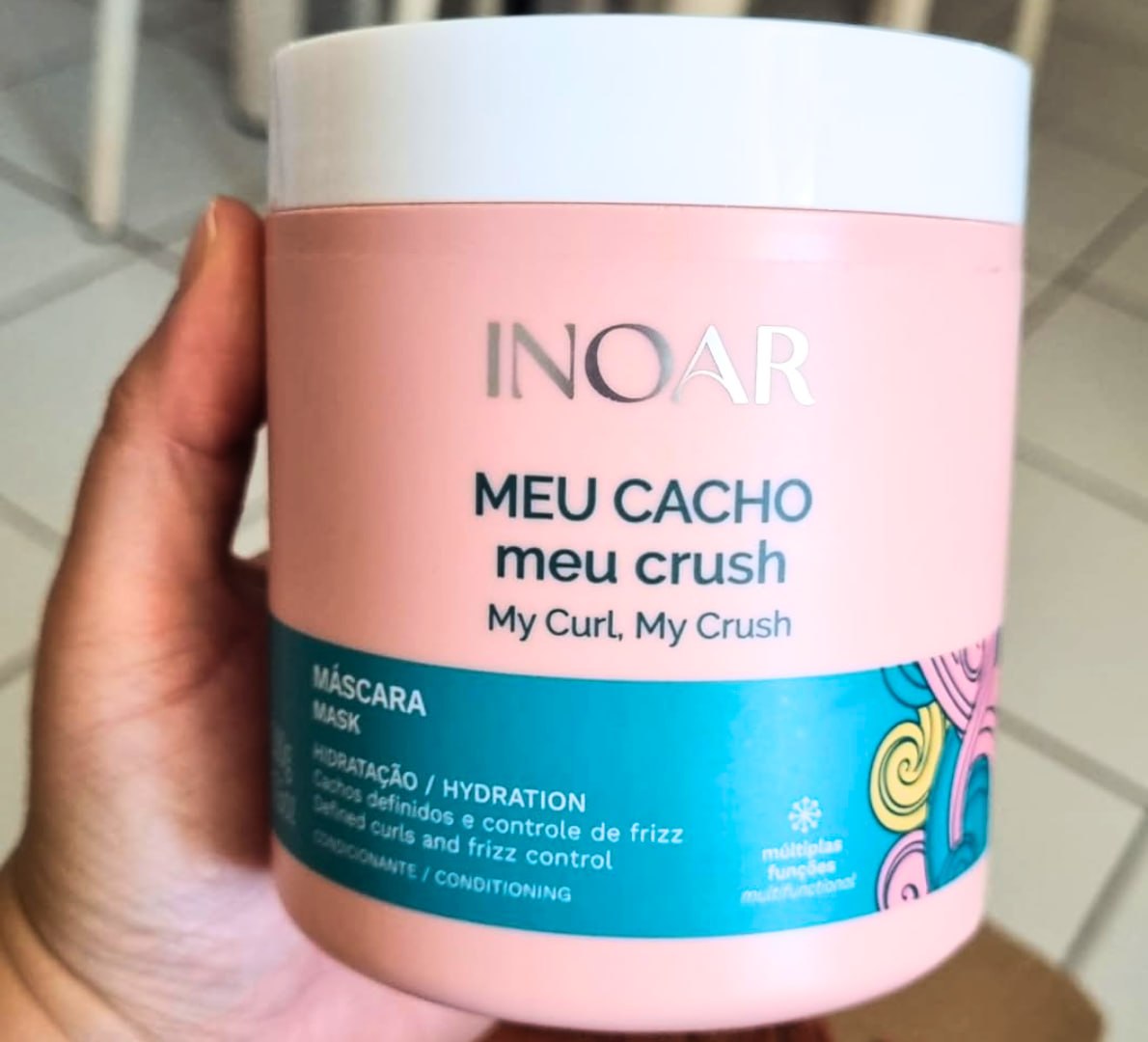 ATÉ O CACHO VAI QUERER CRUSH DEPOIS DESSA MÁSCARA! 💁‍♀️