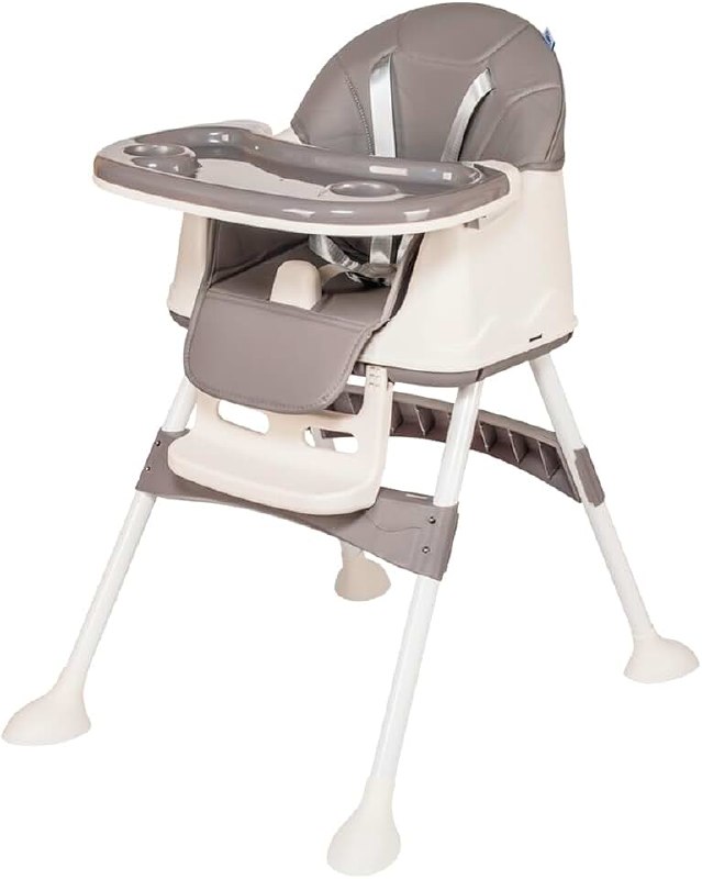 🛍️ Maxi Baby Cadeira de Alimentação Portátil Bebê Honey (Cinza)
