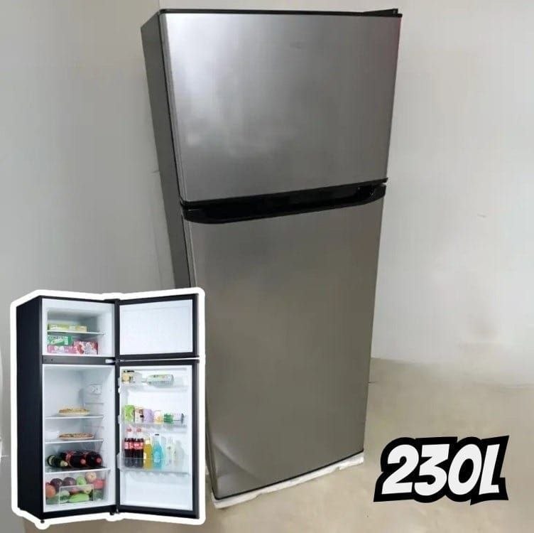 Geladeira Refrigerador Hq Defrost 230l Inox Hq-230rdf