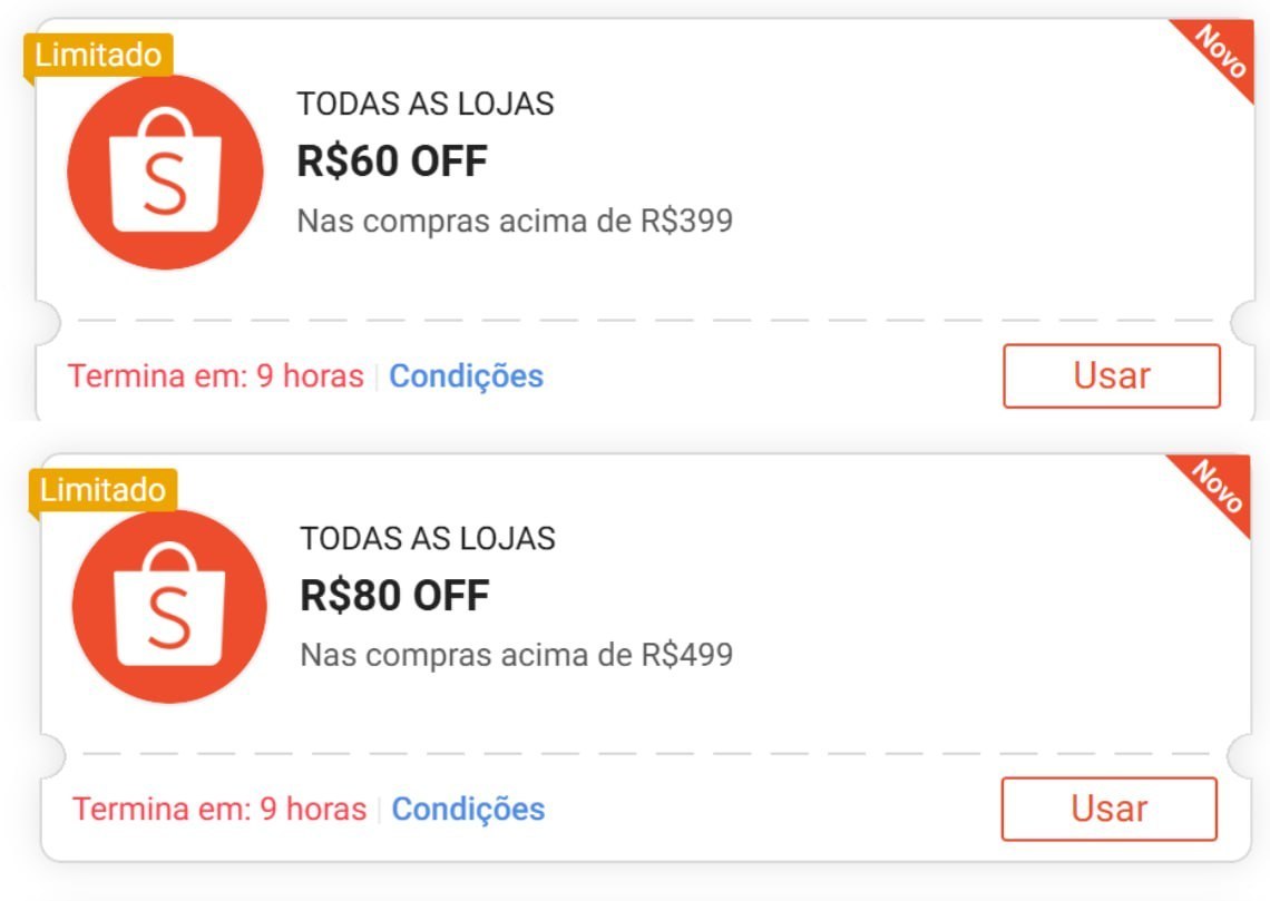 🚨 NOVOS CUPONS SHOPEE 🚨