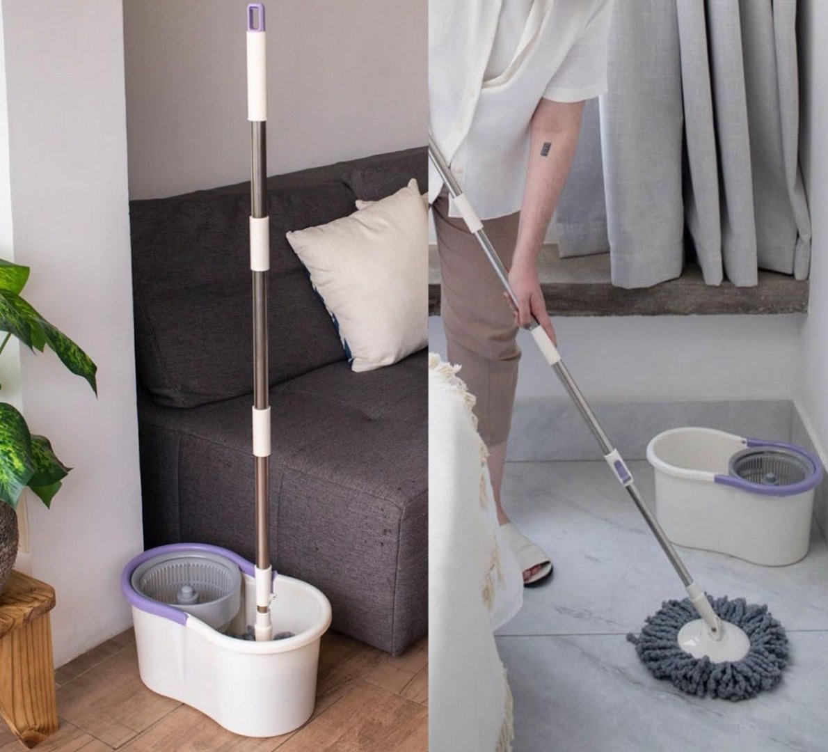 MANO, COM ESSE MOP, ATÉ O CHÃO VAI PEDIR PRA SER LIMPO! 🧹