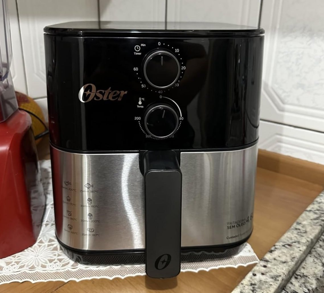 FRITANDO SEM ÓLEO, SÓ FALTA FRITAR MEU CHEFE!