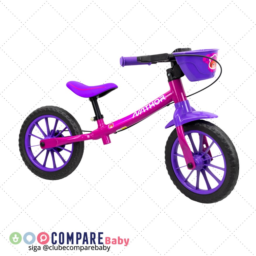 😍 Balance Bike Feminina
