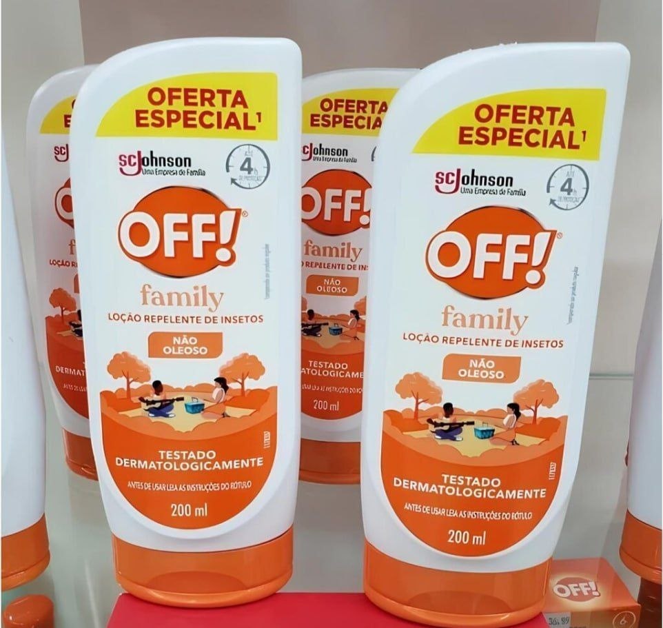 Repelente OFF! Family Loção 200ml (A partir de 2 anos)