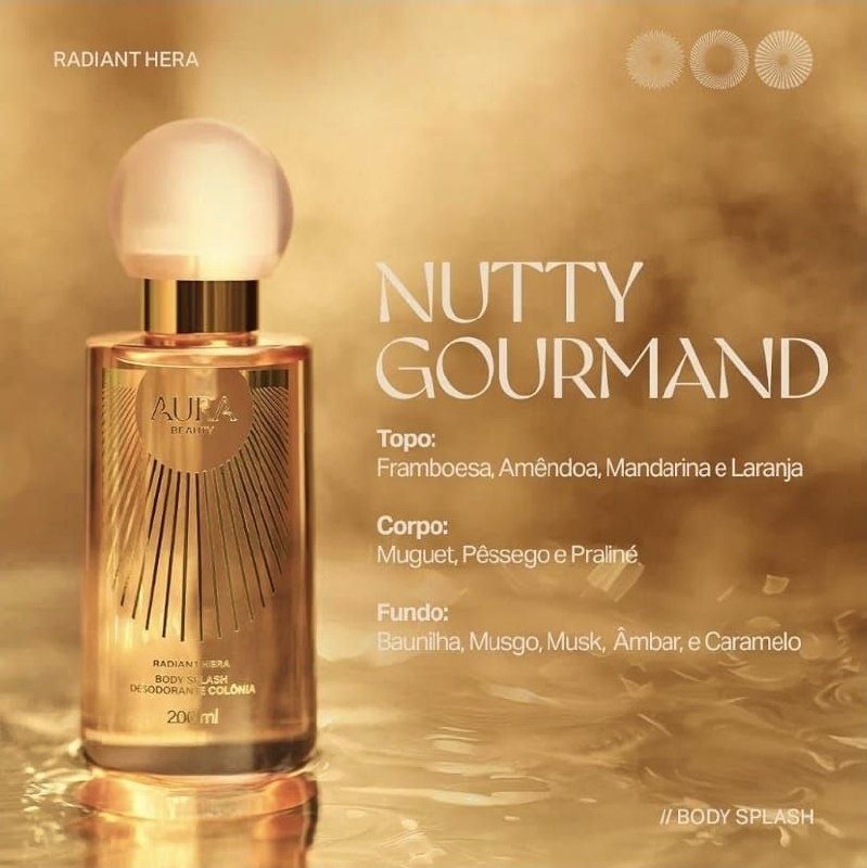 Body Splash Desodorante Corporal Radiant Hera 200ml