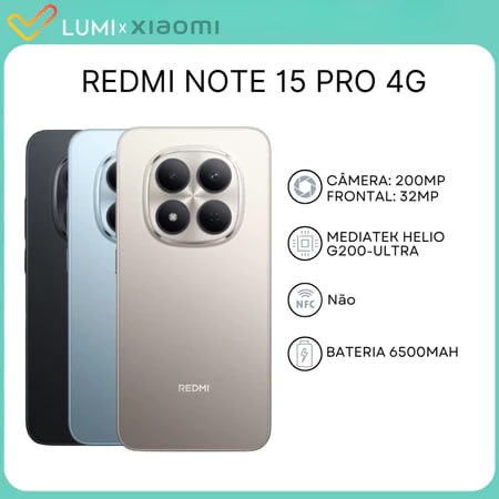 📱Redmi Note 15 PRO 4G 256GB