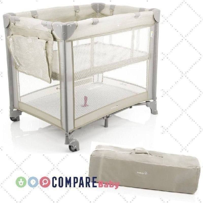 😍 Berço Mini Play Desmontável Pop Beige, Safety 1st