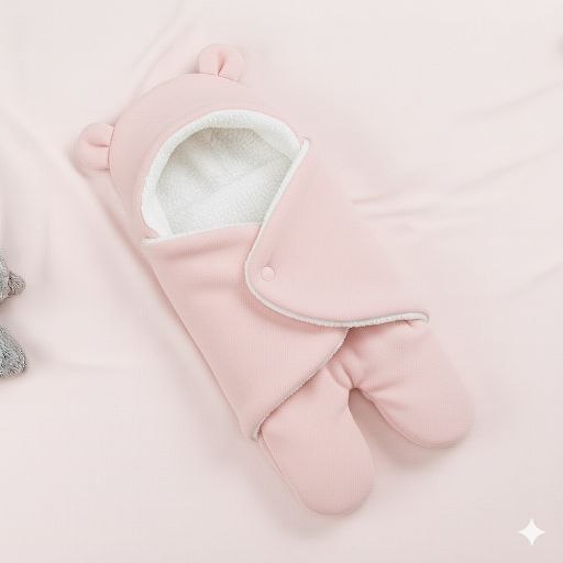 🛍️ Saco De Dormir Para Bebes Saida Maternidade Ursinho Fofo