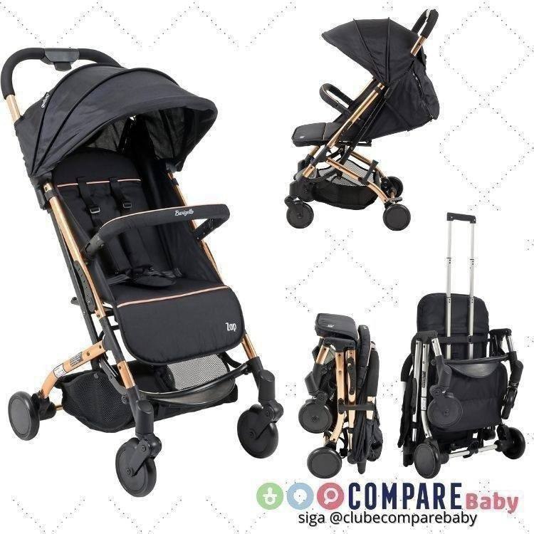 😍 Carrinho de Bebê Zap Metal Cobre Burigotto