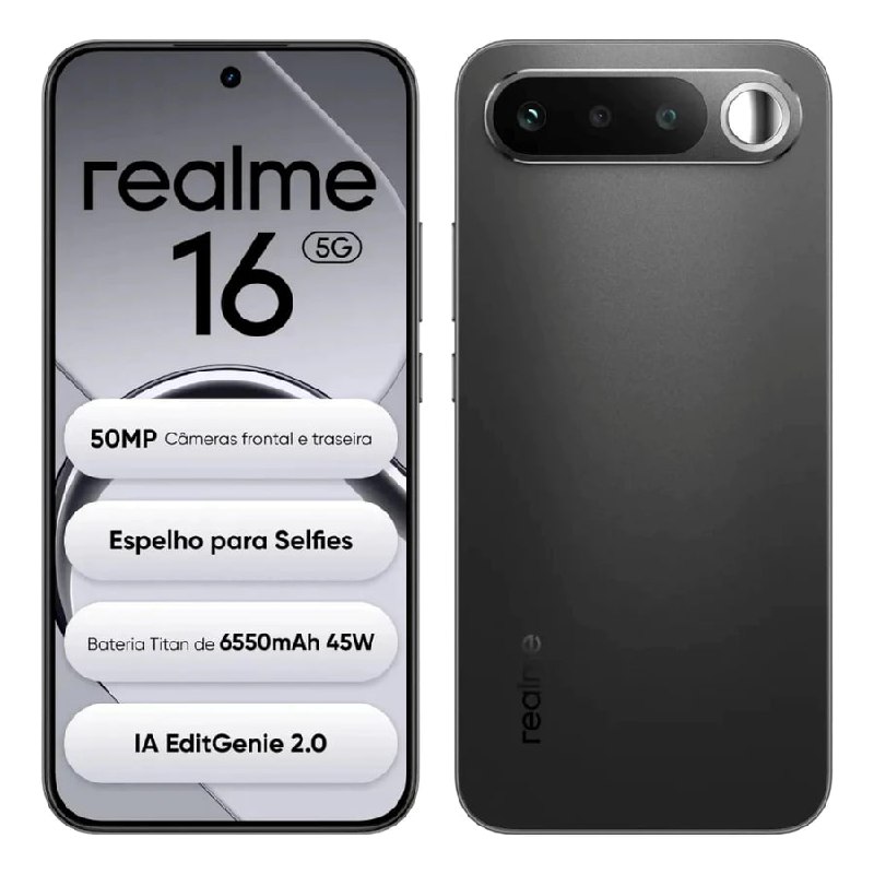 📱 Realme 16 5G 12+256 GB 6550mAh