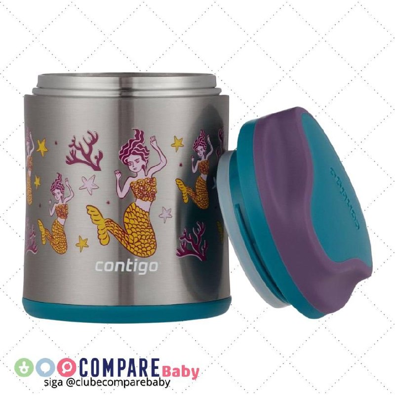 😍 Pote Térmico Kids 295ml Sereia Contigo