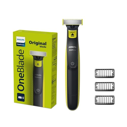 🛍️ Philips OneBlade Barbeador e Aparador Elétrico: Raspa, Apara e Contorna