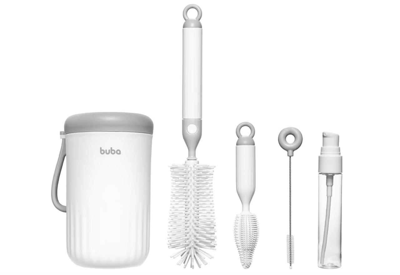 🫧 Buba, Kit Portatil Para Limpeza De Mamadeira