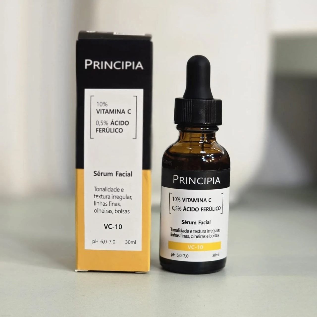 Sérum Vitamina C 10% + Ácido Ferúlico VC-10 - Antioxidante com 30ml
