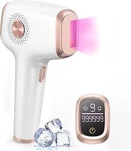 INNZA Removedor de pelos IPL com função de resfriamento de gelo para mulheres permanentes,