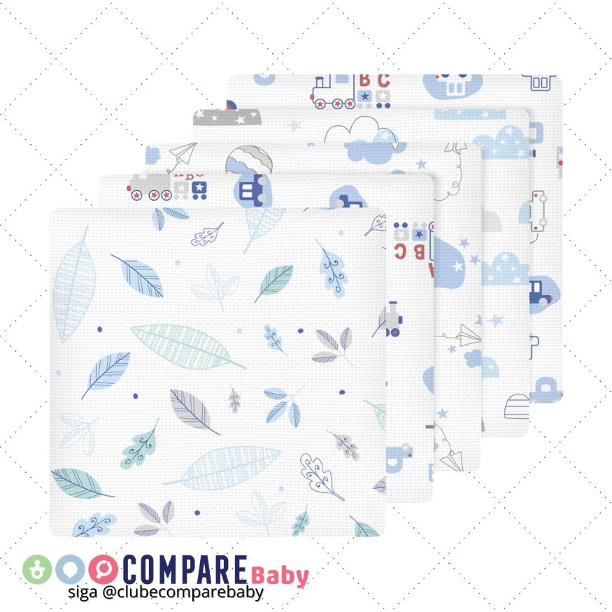 😍 Papi Textil Toalha De Fralda Papi Especial 70 Estampada 100Cm X 70Cm Contem 03 Un