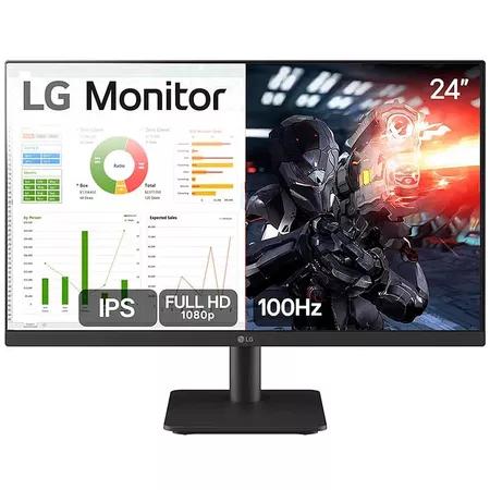 🖥️ Monitor LG Gamer 24" Full HD 100Hz