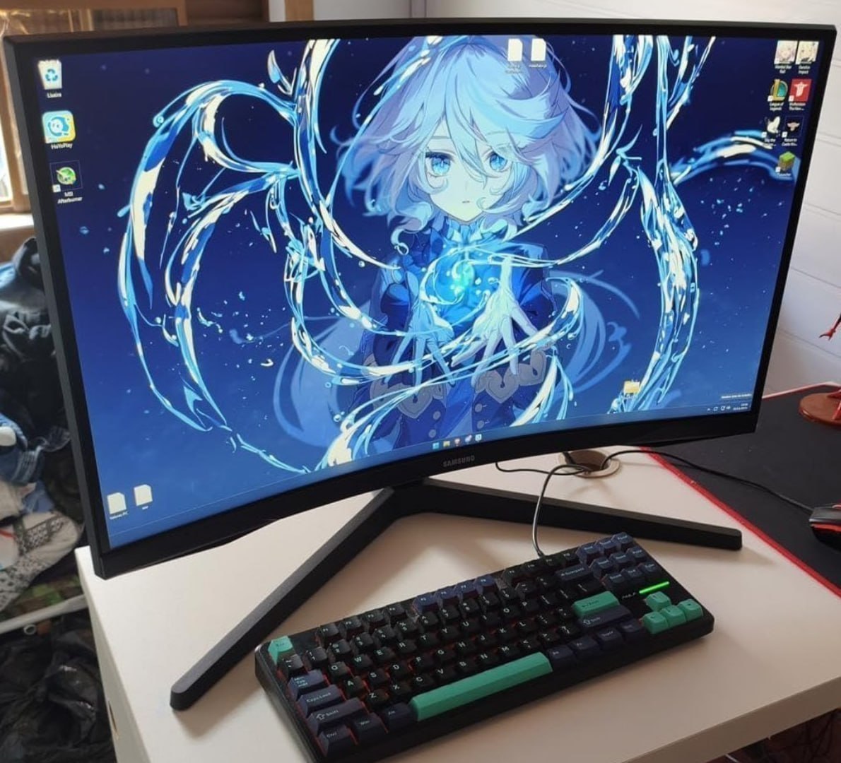 MANO, 165HZ É PRA JOGAR NO MODO "NÃO TEM COMO PERDER"!