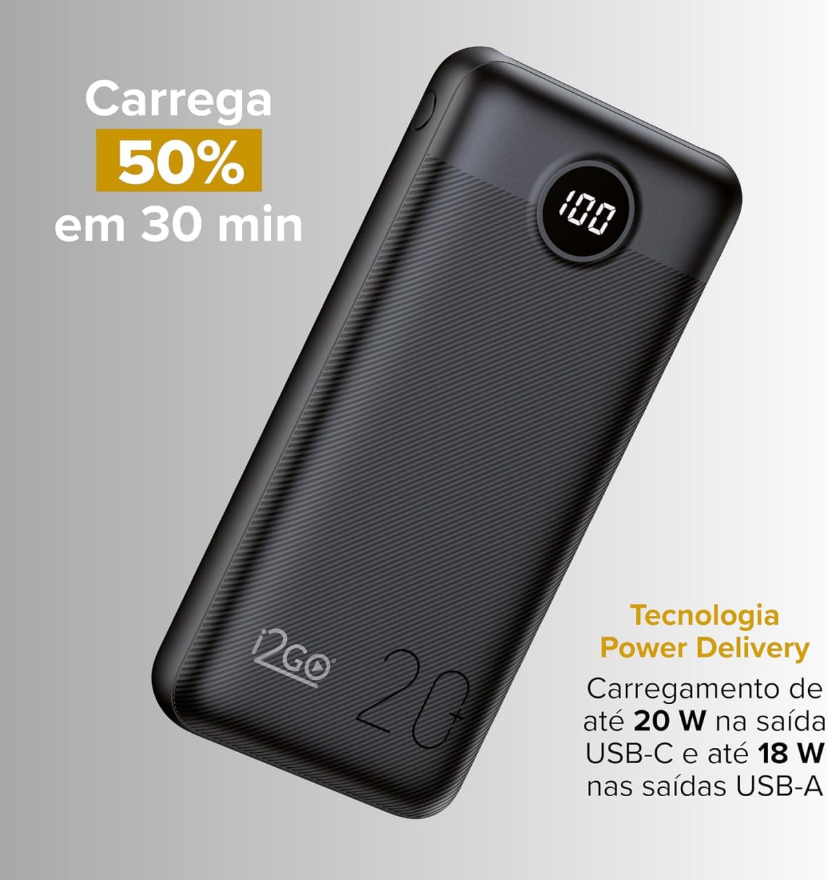 🔋 20 MIL mAh DURA A SEMANA INTEIRA
