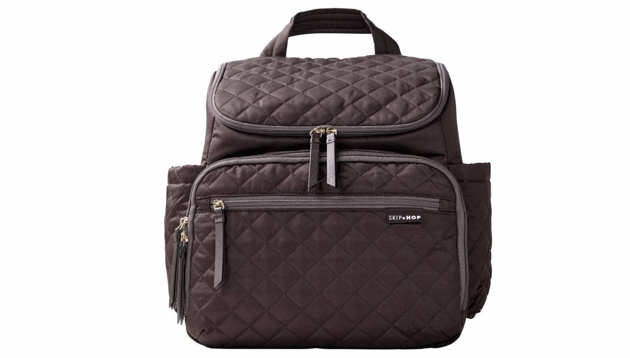 🫧 Skip Hop Mochila para fraldas, chocolate