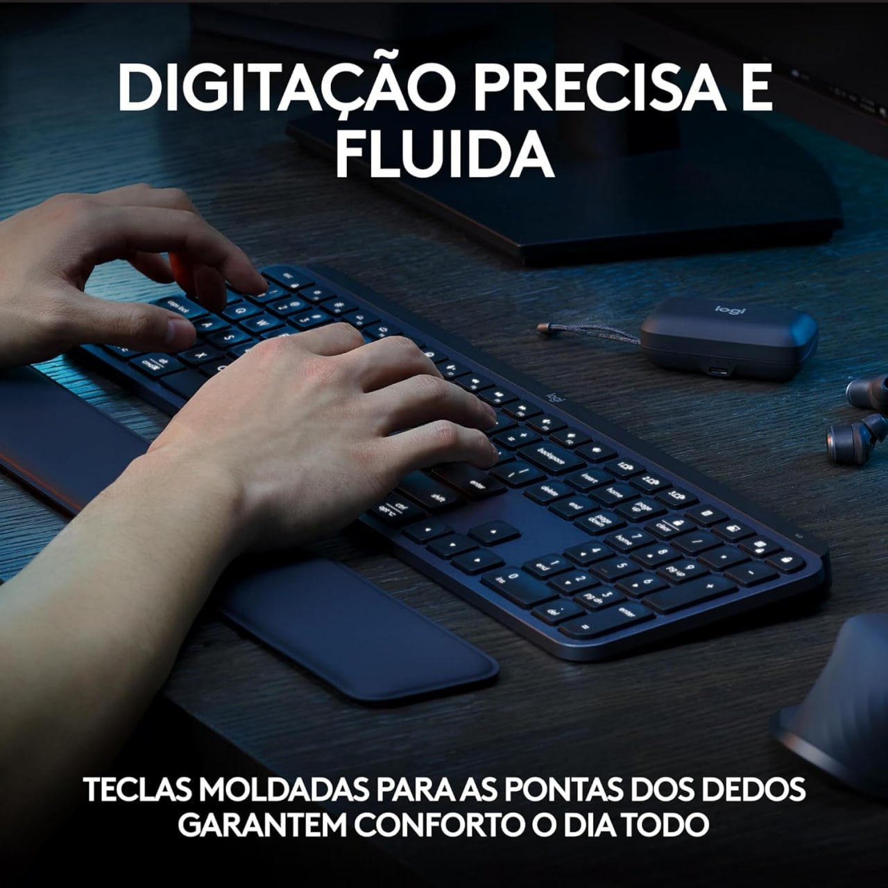 ⌨️ DIGITAÇÃO SILENCIOSA PELA PAZ DO HOME OFFICE