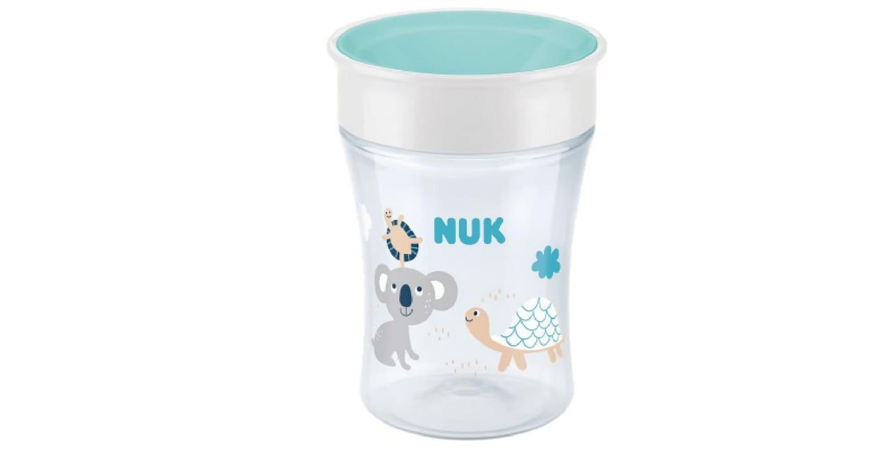 🫧 NUK, glass-proof Magic Cup com anel de vedação de silicone
